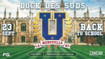 Gagnez vos places pour la soirée "Back to School" by Cancan Marseille 