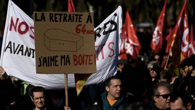  Réforme des retraites : les manifestants plus nombreux à Bordeaux 