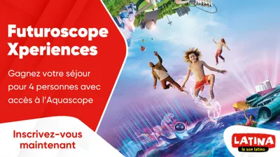 Futuroscope Xperiences : gagnez votre séjour pour 4 personnes avec...