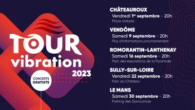Tour Vibration 2023 : rendez-vous au Mans le 30 septembre ! 
