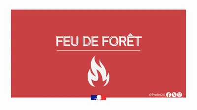 Dordogne : Une centaine d'hectares brûlés à Jumilhac