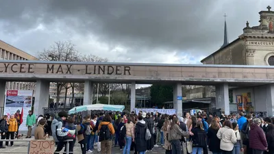 Réforme des retraites : des lycéens entre mobilisation et espoir...