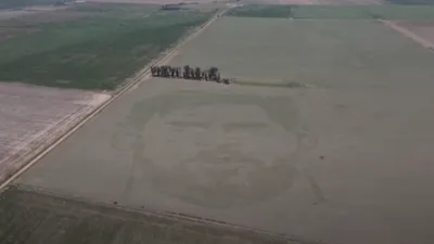 Argentine : le visage de Messi pousse sur un champ de maïs (VIDEO)