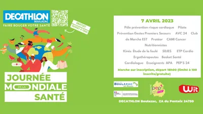 Decathlon Boulazac : une grande marche gratuite ce 7 avril