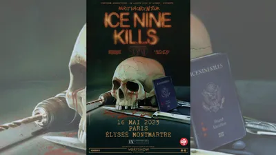 Ice Nine Kills en concert le 16 mai à Paris avec OÜI FM