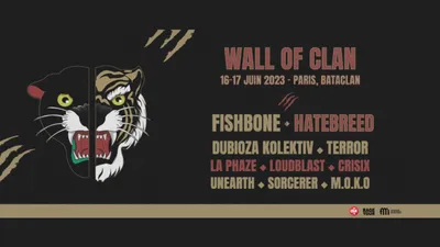 Wall Of Clan : découvrez l’affiche complète du festival rock du...