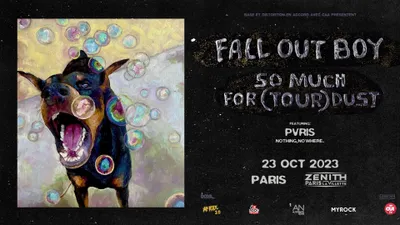 Fall Out Boy en concert à Paris avec OÜI FM