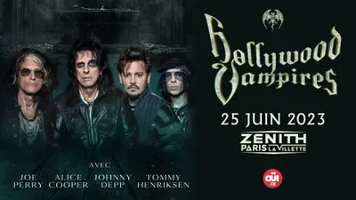 Hollywood Vampires : un concert en France pour le groupe rock...
