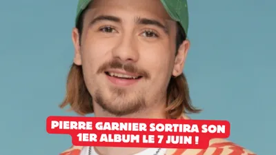Pierre Garnier sortira son premier album le 7 juin ! 
