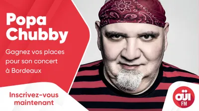 Popa Chubby : gagnez vos places pour son concert à Bordeaux