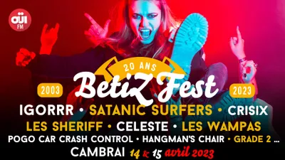 BetiZFest : le festival de musiques alternatives revient en avril !