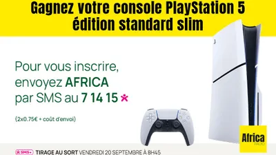 Africa Radio : gagnez votre Playstation 5 édition standard slim