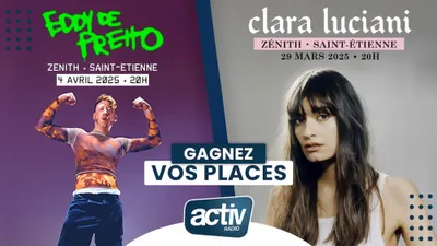 Jeu antenne - Gagnez vos places pour les concerts de Clara Luciani...