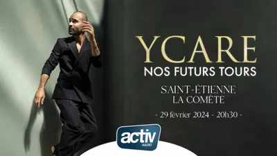 Jeu antenne - Gagnez 2 places pour le concert d'Ycare à Saint-Étienne