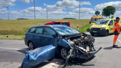 Une violente collision fait deux blessés à Magnicourt-en-Comté
