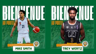 Basket : Le Portel boucle son recrutement avec deux joueurs...