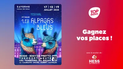 Vos places pour les Alpagas Bleus !