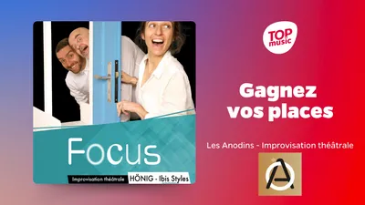 Gagnez vos places pour le spectacle "Focus !" des Anodins 