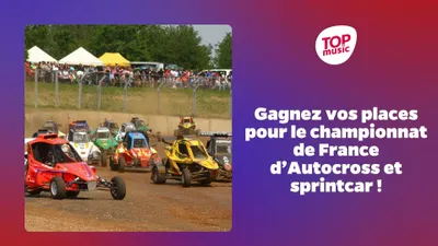 Gagnez vos places pour le championnat de France d'Autocross et...
