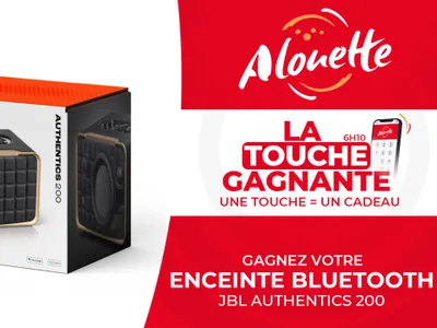 La Touche Gagnante - Alouette vous offre une enceinte Bluetooth JBL...