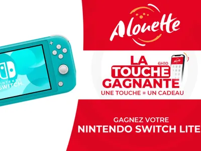 La Touche Gagnante - Alouette vous offre votre Nintendo Switch Lite !