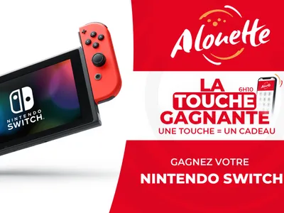 La Touche Gagnante - Alouette vous offre une Nintendo Switch !
