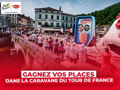 Gagnez vos places dans la caravane du Tour de France le 13 juillet !