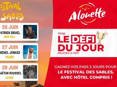 Le Défi du Jour - Alouette vous offre vos pass 3 jours avec...