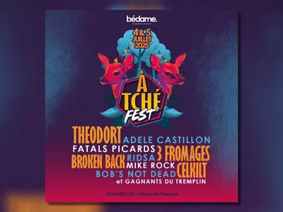Gagnez votre pass 2 jours pour le festival À Tché Fest 2025 !