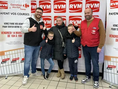 Un geste généreux de RVM et Carrefour Market de Fumay : 400€ de...