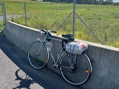 Un cycliste sur l’autoroute, les gendarmes interviennent