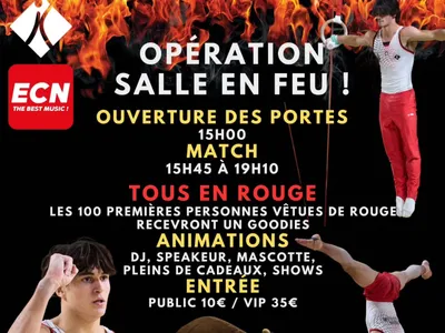 TOP 12 Championnat de France de gym : Kingersheim vs Tremblay !