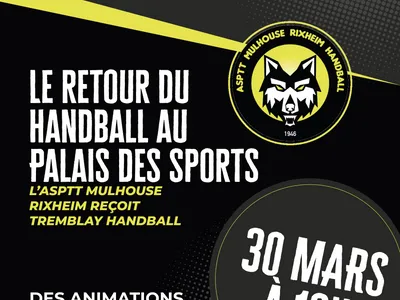 Gagnez vos places pour le match ASPTT Mulhouse/Rixheim vs Trembley...