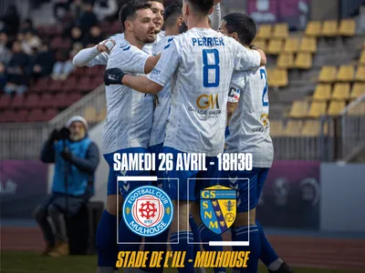 Prochain match du FC Mulhouse au stade de l'Ill