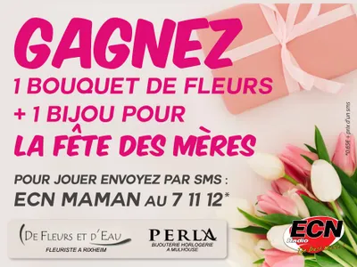 Fête des Mères : gagnez 1 bouquet de fleurs et 1 bijou !