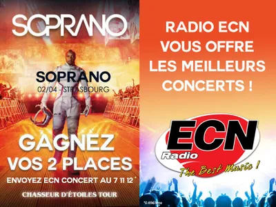 Gagnez vos places pour le concert de Soprano à Strasbourg