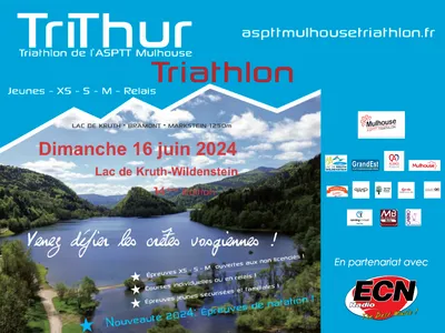 14e édition du triathlon TRITHUR avec Radio ECN