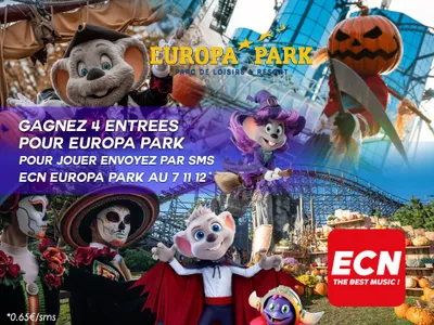 Gagnez 4 entrées pour Europa Park et passez une journée inoubliable...