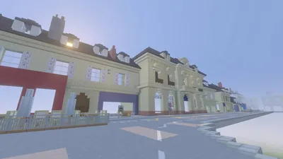🔊 Il construit Châteaudun sur Minecraft 
