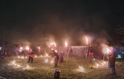 Concert et spectacle de feu à Châteaudun