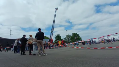 Des nombreux visiteurs dans les centres de secours d'Eure-et-Loir