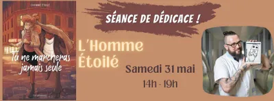L'Homme Étoilé en dédicaces en Eure-et-Loir