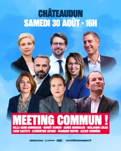 La gauche en "université d'été" à Châteaudun