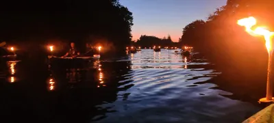 Une retraite au flambeaux sur le Loir samedi soir