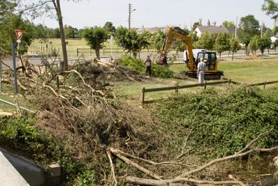 Pas d'état de catastrophe naturelle après les orages de juin