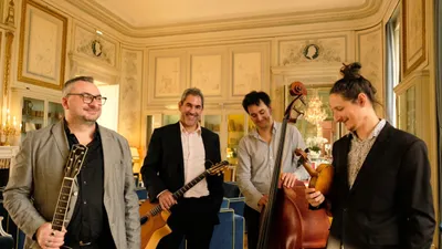 « Swing Acoustic Project » sur la scène des Festiv' à Nogent-le-Rotrou