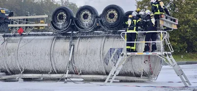 L'A11 fermée 12 heures après un accident à la Ferté-Bernard [PHOTOS]