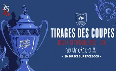 Football, tirage au sort du 3e tour de la Coupe de France à la...