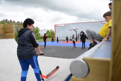 🔊 Un half-pipe et du basket 3x3 au stade Kléber-Picard