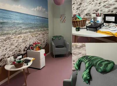 🔊 Un espace d'apaisement sensoriel pour les élèves du lycée Silvia...